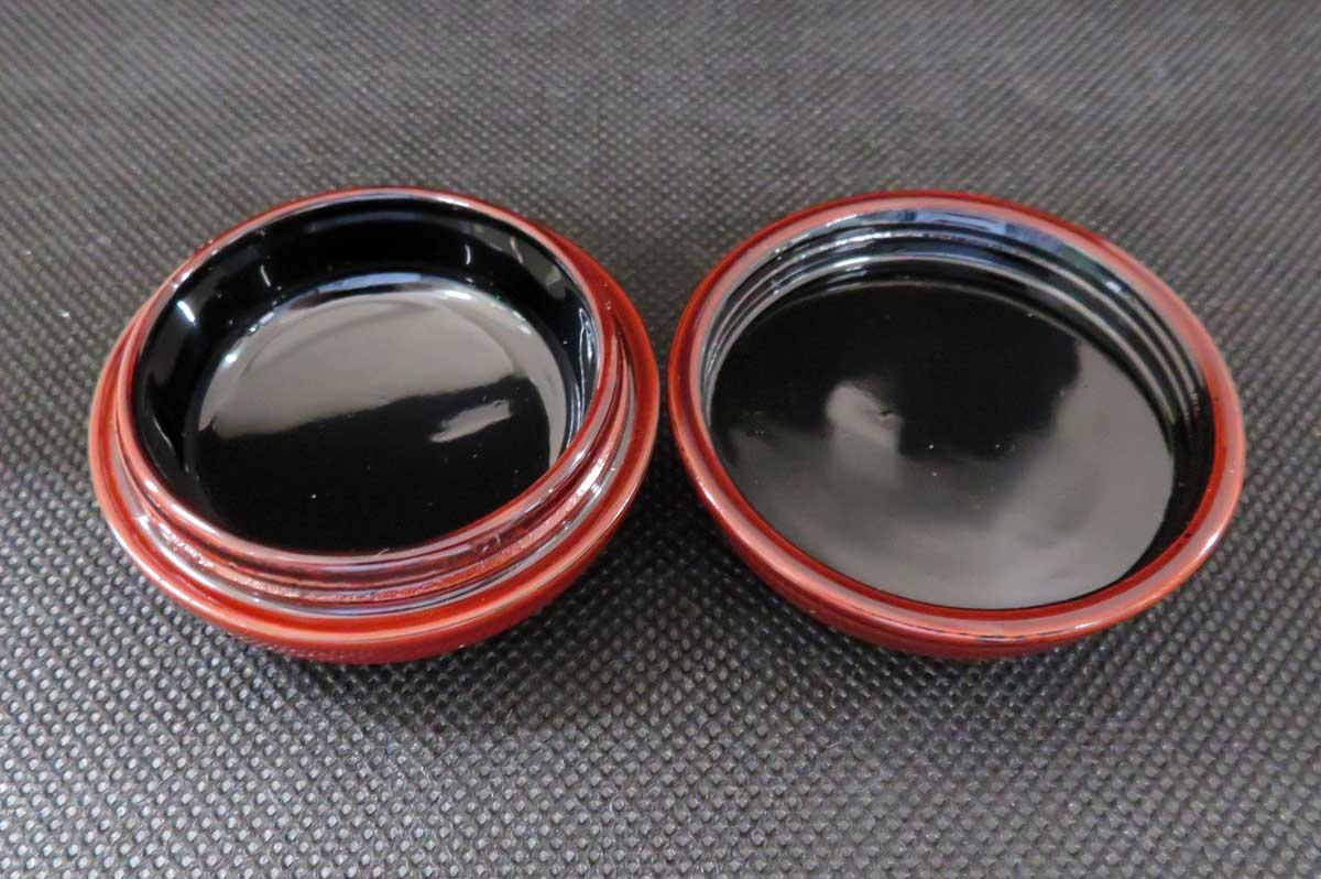 金魚蒔絵香合